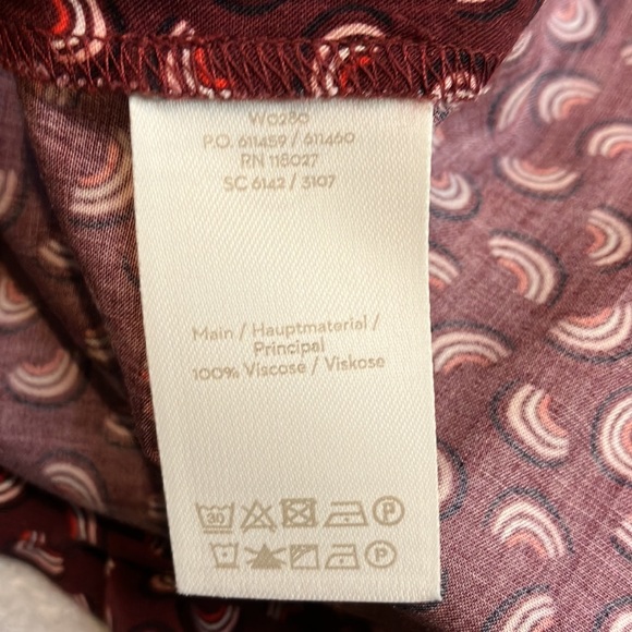 Boden rainbow print wrap top - Picture 8 of 8